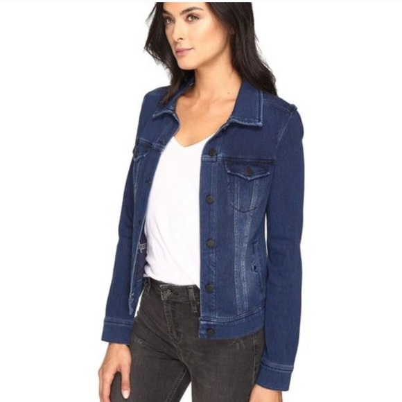 Liverpool Cropped Denim Jacket Kolten 